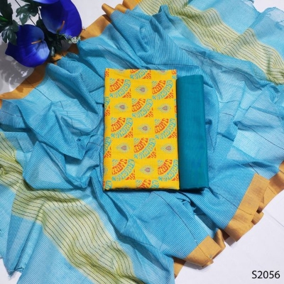 Picture of Premium  Quality Unstitch 3 Pieces