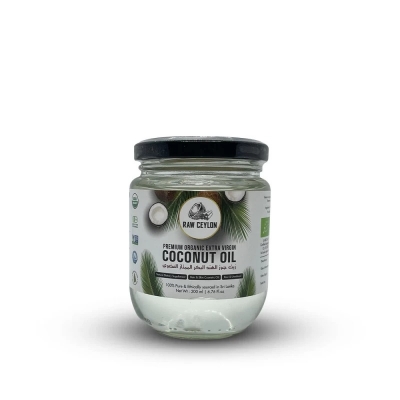 Picture of Raw Ceylon Organic Extra Virgin Coconut Oil 200ml