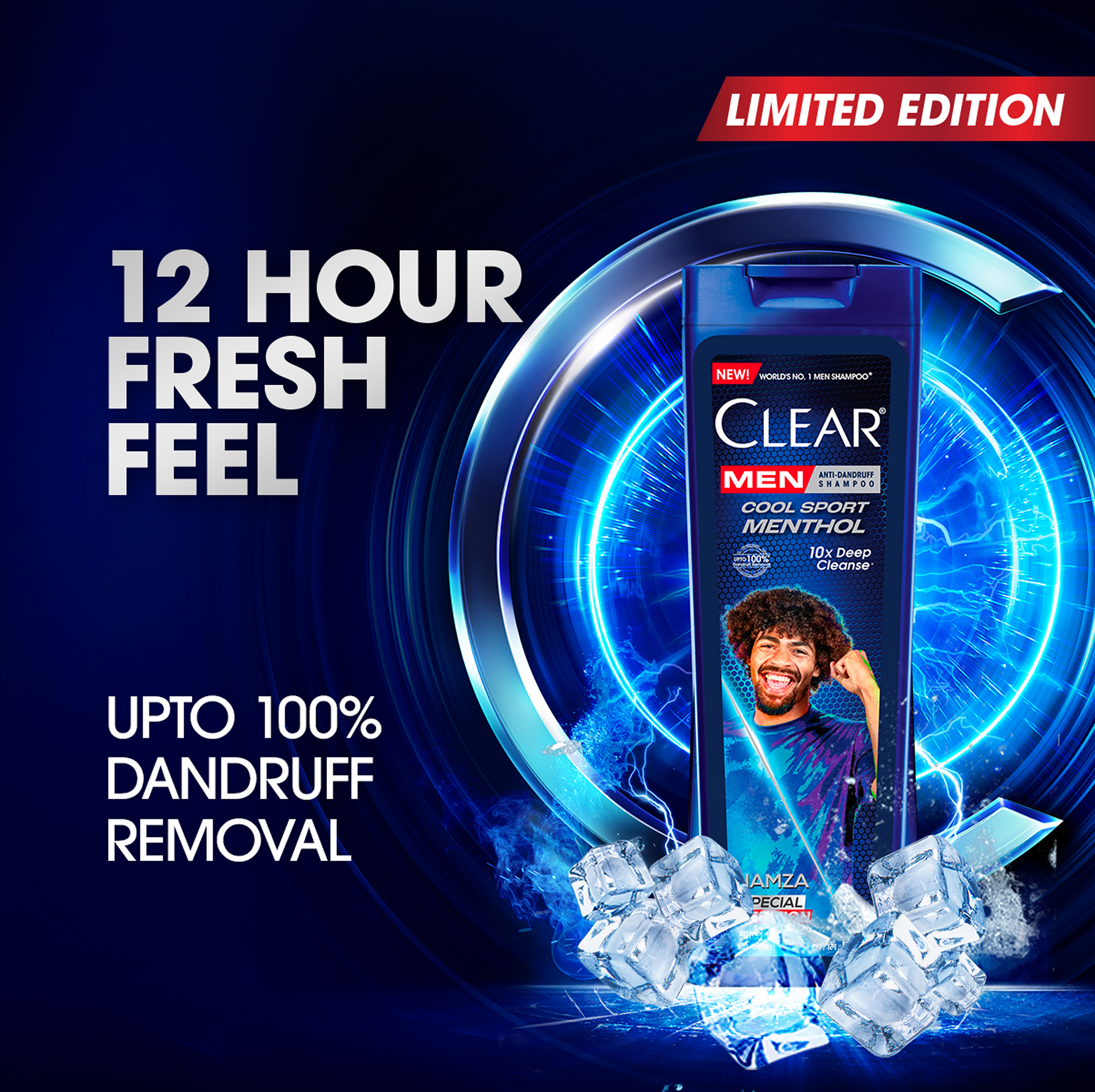 Picture of Clear Men Shampoo Cool Sport Menthol Anti Dandruff 80ml