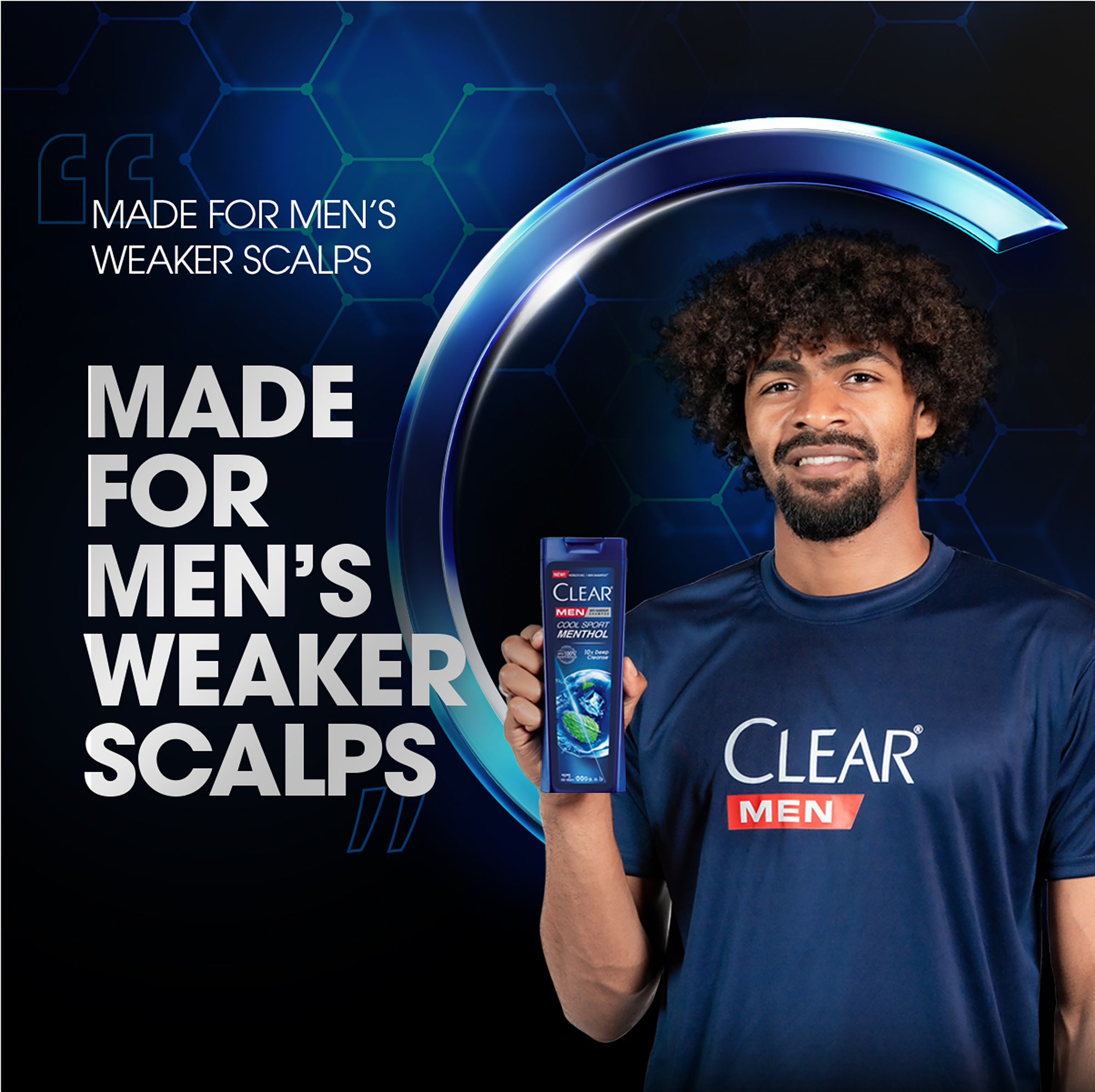 Picture of Clear Men Shampoo Cool Sport Menthol Anti Dandruff 80ml