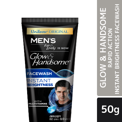 Picture of Glow & Handsome Facewash Rapid Action Instant Brightness 50g