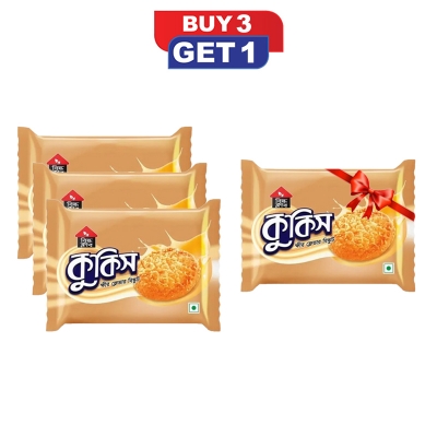 Picture of PRAN Bisk Club Cookies Kheer Flavor 230gm (3-pack)