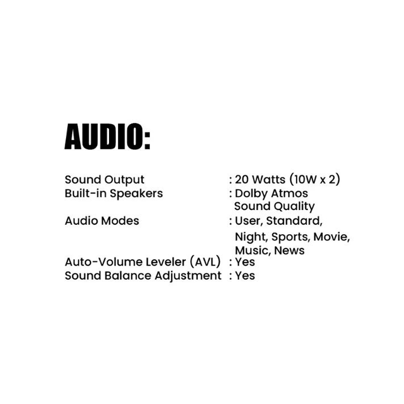 Picture of MME 32 Inch Frameless Smart Android TV Latest Android Installed