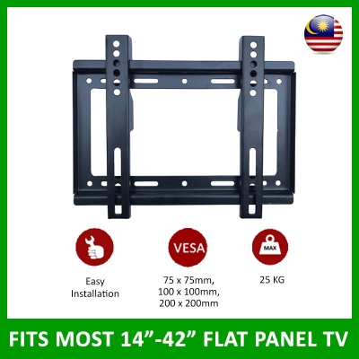 Picture of Smart TV Wall Mount for LCD/ LED TV Wall Bracket Stainless Steel TV Mount Easy Installation