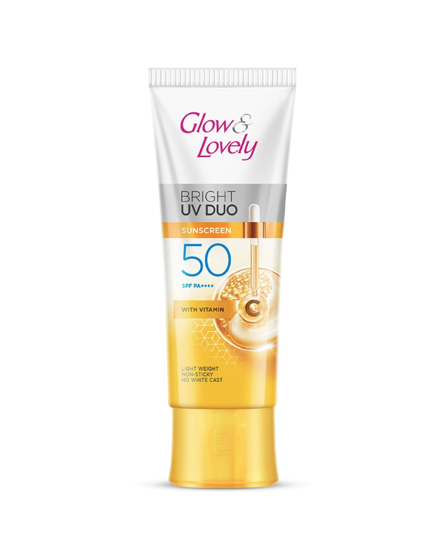 Picture of Glow & Lovely Bright Serum Sunscreen UV DUO SPF50 50g