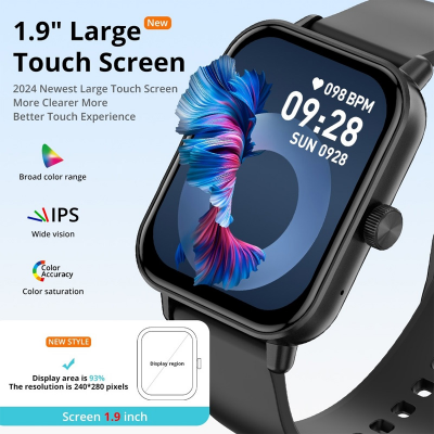 Picture of COLMI P81 Smart Watch IP67 Waterproof Bluetooth Calling 20 MM Silicone Strap