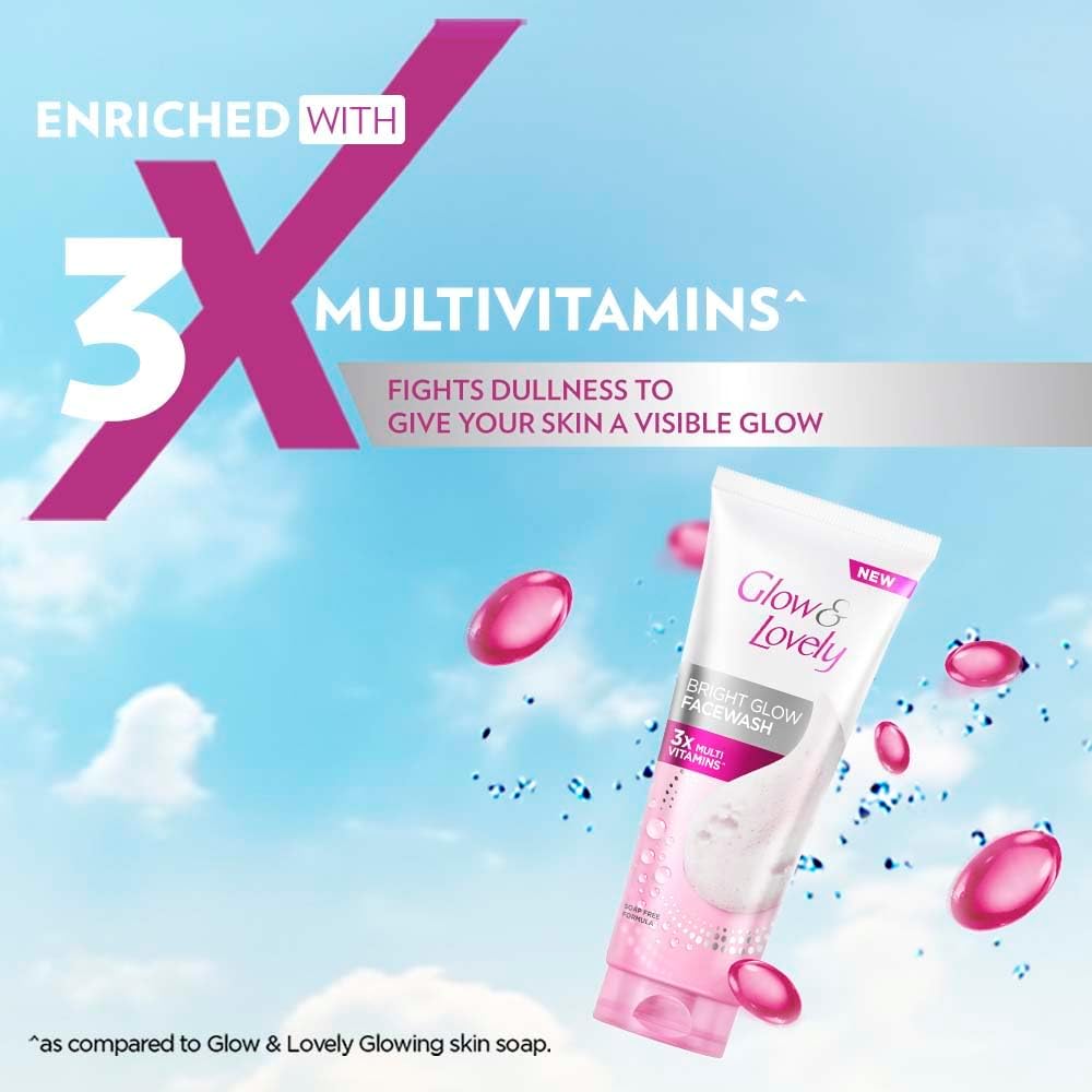 Picture of Glow & Lovely Facewash Bright Glow 100g