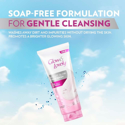 Picture of Glow & Lovely Facewash Bright Glow 50g