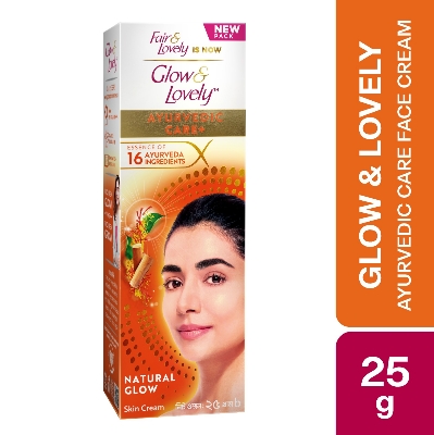 Picture of Glow & Lovely Face Cream Ayurvedic Care 25g