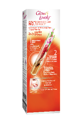 Picture of Glow & Lovely Face Cream Ayurvedic Care 50g