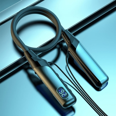 Picture of ZT Plus 200 Magnetic Neckband Wireless Bluetooth 5.3 Earbuds Long Standby Sports Music Earphones HiFi Sound Headphones Support TF Card Output