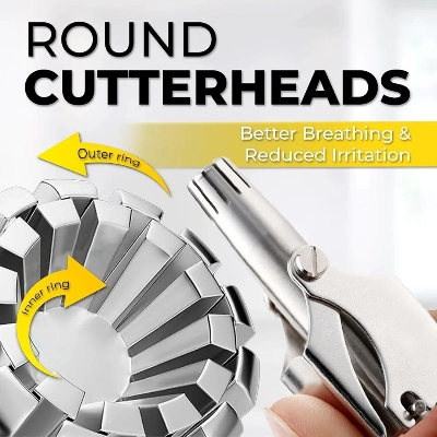 Picture of Effortlessly Fresh  Washable Portable Ear And Nose Hair Trimmer For Men And Women