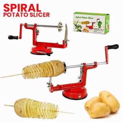 Picture of Potato Spiral Cutter Twisted Fruits Vegetable Slicer