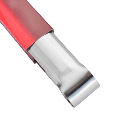 Picture of Stainless Steel Food Tong Ergonomic Comfortable Grip Serving Tongs Kitchen Food Clips for Bread