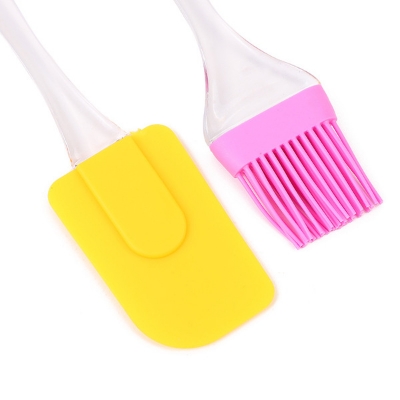 Picture of High Temperature Resistant Silicone Brush Kitchen Barbecue Food Grade Cake Baking Tool Egg Tart Chocolate Food Grade Silicone Brush