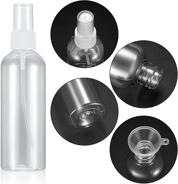 Picture of 50ml Spray bottle Transparent plastic bottle- 12 pcs