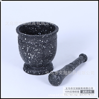 Picture of Garlic grinder household old-fashioned garlic mortar garlic grinder garlic press jar grinder