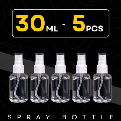 Picture of 30ml Spray bottle Transparent plastic bottle- 5 pcs