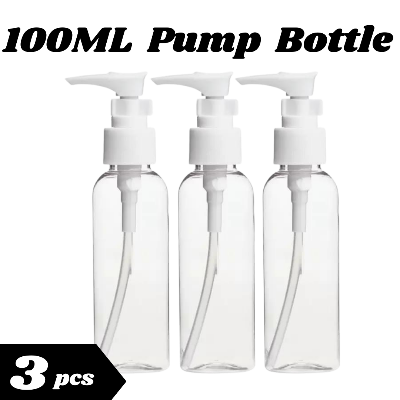 Picture of Pump Spray Bottle 100ml - White 3 Pcs
