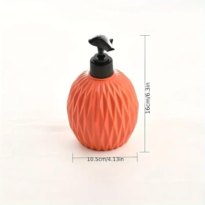 Picture of Living Dimond Cut Design Liquid Soap Dispenser, Multipurpose Refillable Plastic Pump for Hand Wash, Dish Wash, Shampoo, Kitchen, Bathroom, and Household Use