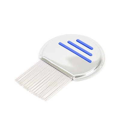Picture of stainless steel lice comb