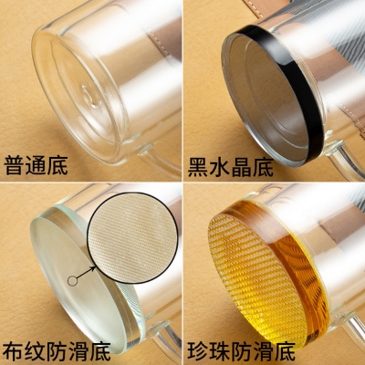 Picture of Double Layer Glass Thermos Hot Mug 350ml. (1 to 2 Hours Hot) - Coffee Mug