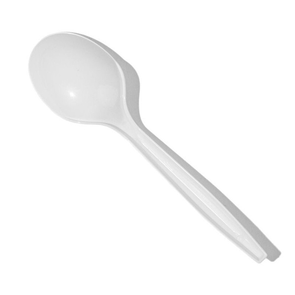 Picture of Disposable small Spoon Hot and Cold Resistant Dessert Spoon 100 pcs pack