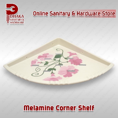 Picture of Melamine Bathroom Wall Shelves Triangle / Antung Shower Shelf Non-deforming Traceless Tray Bathroom Organizer