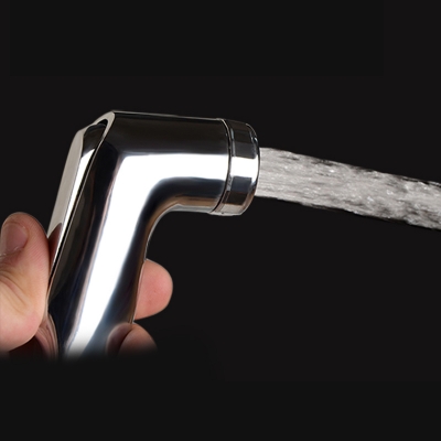 Picture of Silver Chrome Plated Handheld Sprayer Shower Faucet for Bathroom Fitting