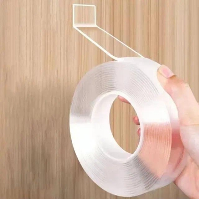 Picture of Ivy Grip Double Side Nano Adhesive Clear Tape Anti-Slip Removable Tape (3m/9.8 ft Long, 2mm Thick) MAX