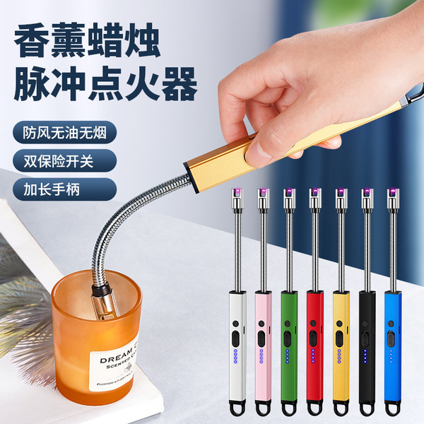 Picture of Home arc ignition gun kitchen igniter gas outdoor barbecue ignition stick windproof charging metal