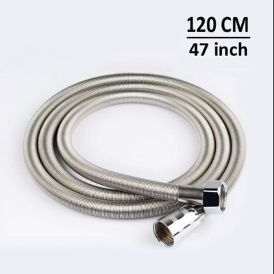 Picture of 120cm Stainless Steel Anti-Crack Flexible Shower Head Hose Pipe