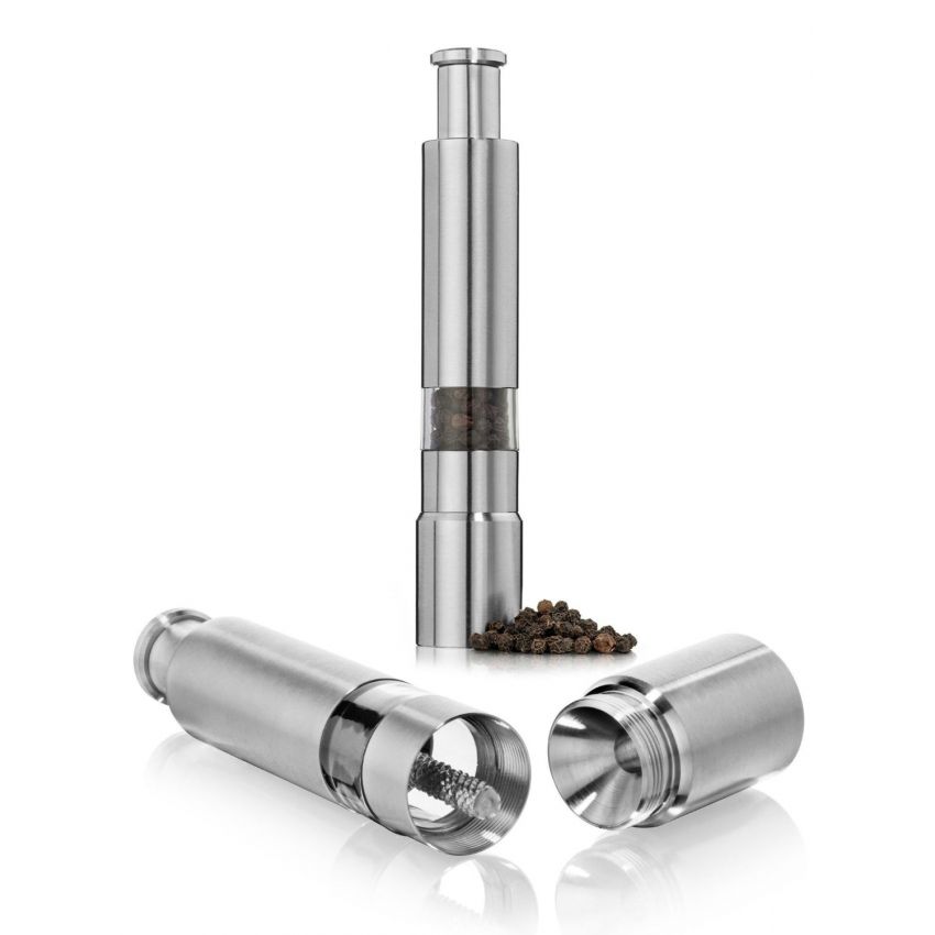Picture of Stainless Steel Small Pepper Crusher - Silver - Grinder Machine