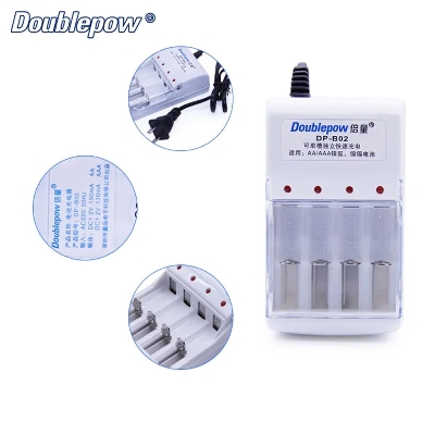 Picture of Doublepow DP-B02 AA ,AAA Ni-MH /Ni-CD Battery Charger with Independent charging channels
