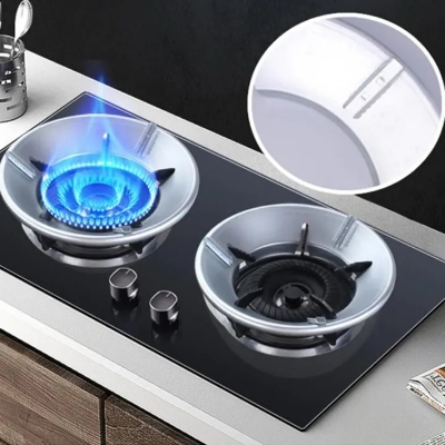 Picture of Energy Saving Gas Stove Cover | Windproof Disk Windshield Bracket | Universal Round Shape - 1 Piece