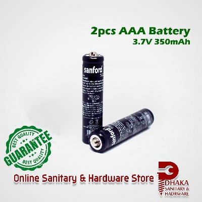 Picture of Sanford রিচার্জেবল ব্যাটারি aaa 3.7v 350mah-2 পিস - rechargeable battery