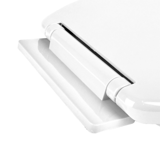 Picture of Oval Shaped Toilet Seat, Soft Close Toilet Seat, Fix Adjustable Hinges/ hydraulic Seat Cover