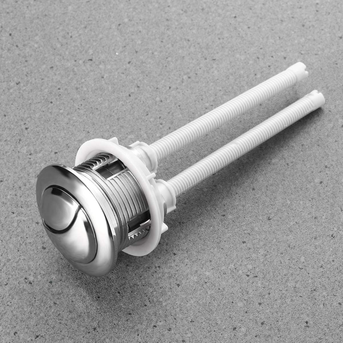 Picture of Dual Flush Toilet Kit Top Push Button, Toilet Push Button Replacement, Toilet Accessory Parts Repair Supply, Plastic, 38mm/ 1. 5in