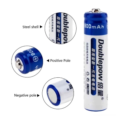 Picture of 2pcs AAA DP900 1.2V 900mAh Rechargeable Battery AAA Battery 10440 Battery AAA Rechargeable Battery 1.2V Rechargeable Battery 900mAh Battery Triple A Battery 1.2V Battery For TV Remote Control Car Toy