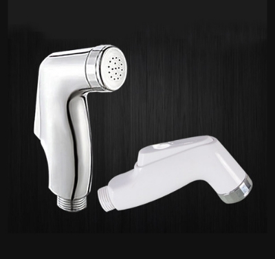 Picture of Silver Chrome Plated Handheld Sprayer Shower Faucet for Bathroom Fitting