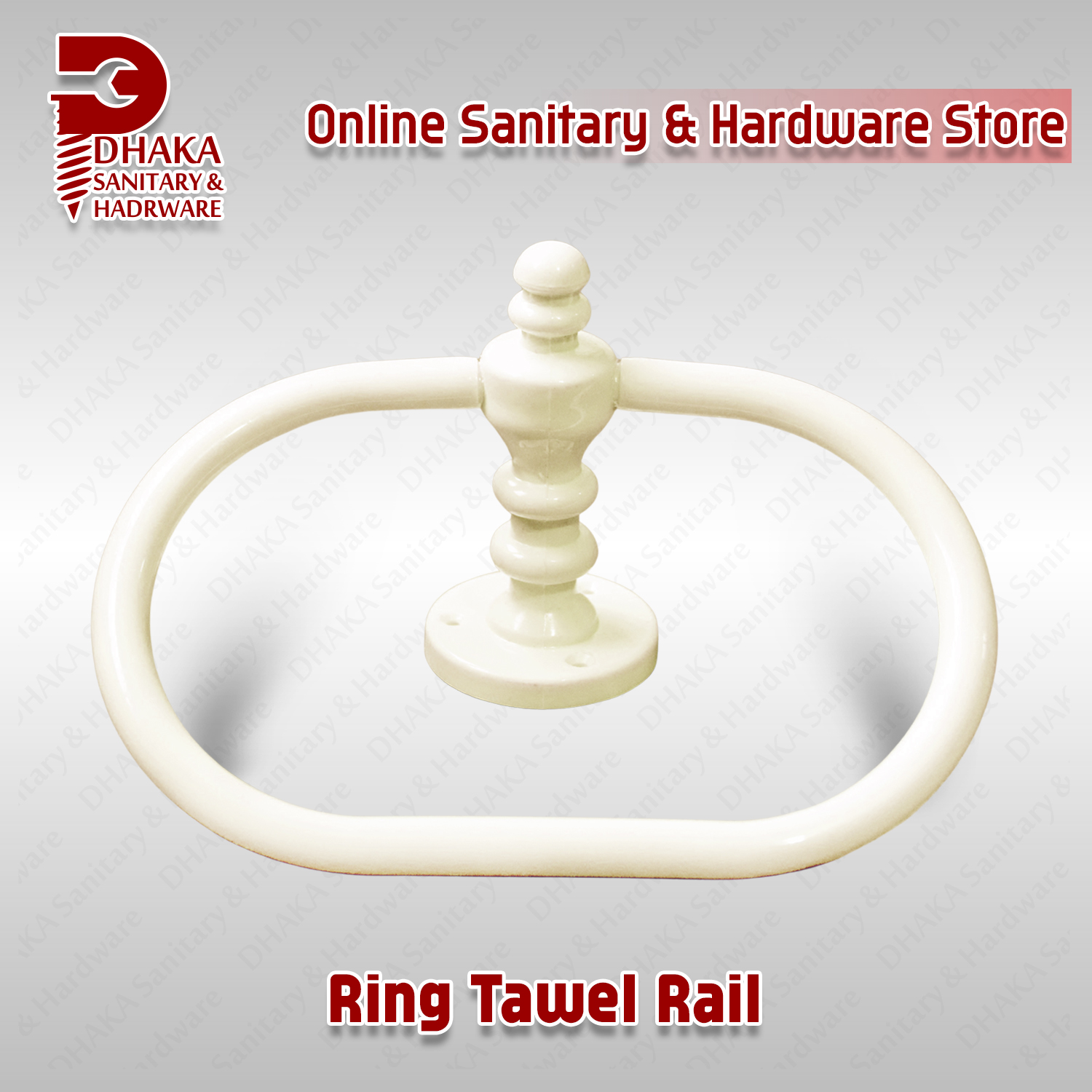 Picture of Arabian Ring Hand Towel Holder, Plastic Round Towel Hanger, Towel rack , kitchen towel hanger , new model towel holder
