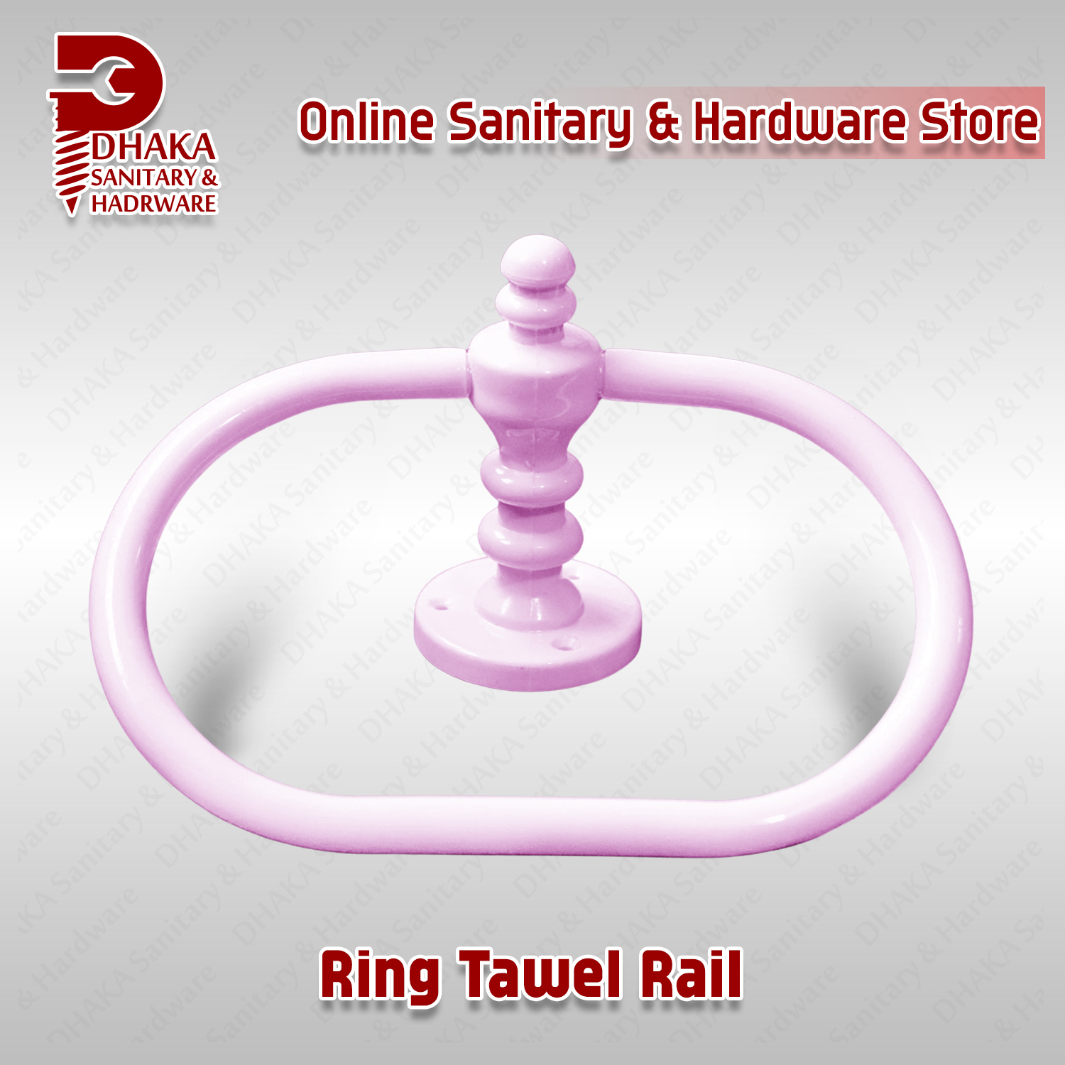 Picture of Arabian Ring Hand Towel Holder, Plastic Round Towel Hanger, Towel rack , kitchen towel hanger , new model towel holder