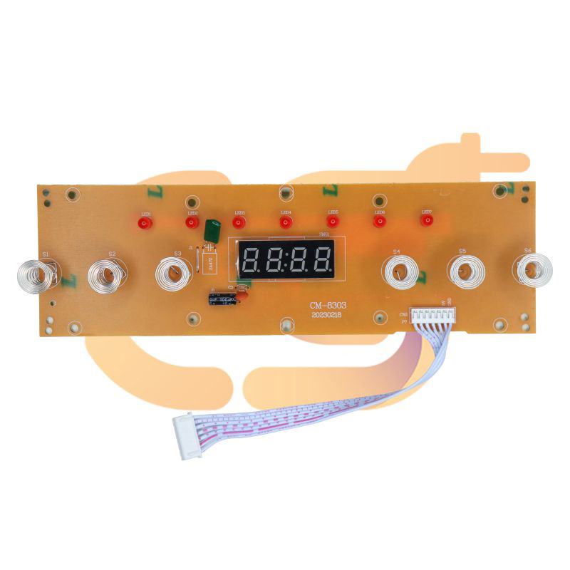 Picture of 220V-2000W Circuit Board PCB with Control Panel (Vertical) for infrared Cooker/ Electric Ceramic Heaters/ Electric Stove Parts