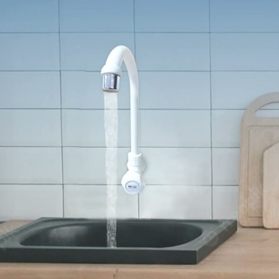 Picture of এন-পলি- ঝর্ণা Long Moving Sink Cock [White}