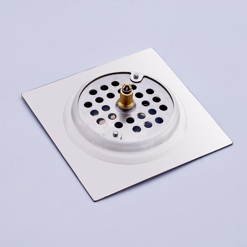 Picture of 6 Inch Floor drainer water outline for Bathroom and kitchen 100% Staineless Steel Grading Chrome polishing