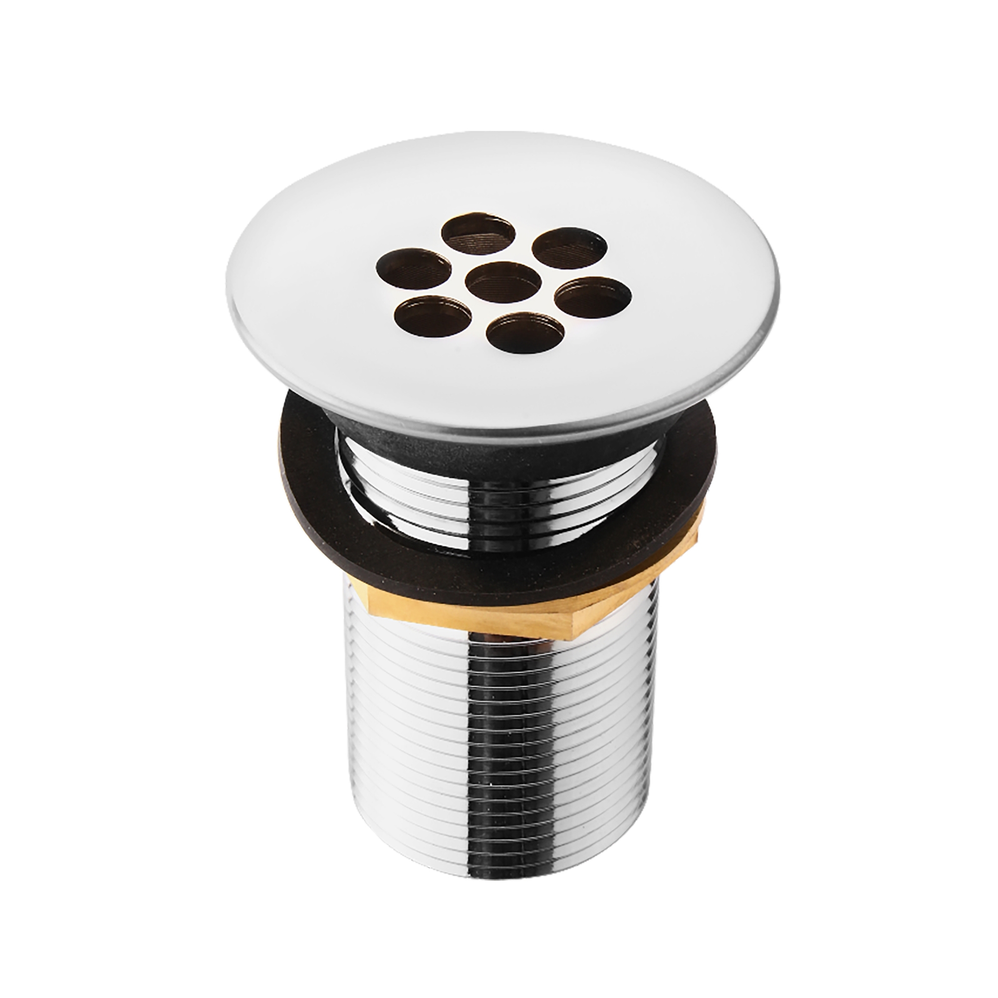 Picture of 6 inch Long Waste Coupling full Brass Material Flat Design, For Wash Basin