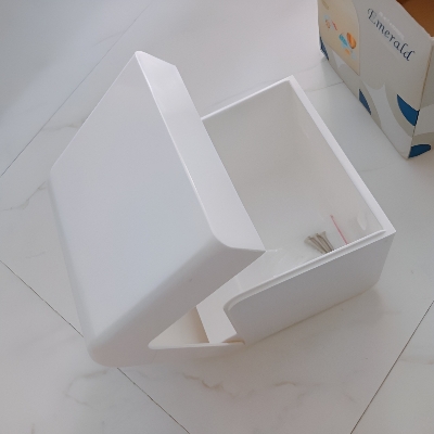 Picture of TOPAZ Emerad Tissue Holder [White & Off White]