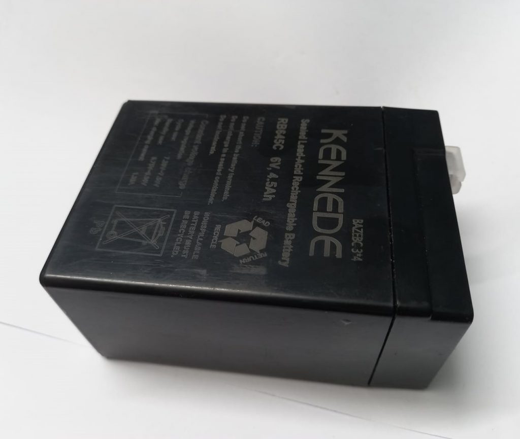 Picture of 6V 4.5Ah Sealed Battery 4.5Ah 6V Battery 6V Lead Acid Battery For Bike Rechargeable Fan Car Motorcycle