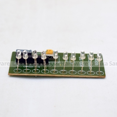 Picture of Music Level Indicator With 3mm 10Pcs LED Music Level Indicator Light With 10 Transparent LED 5V Music Level Circuit For Amplifiers