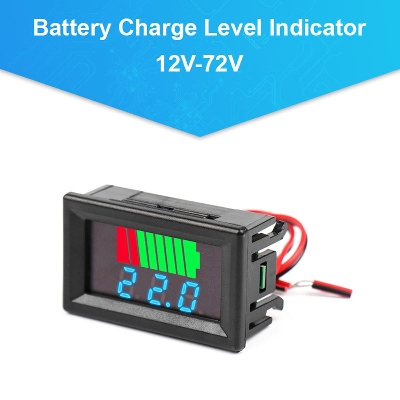 Picture of Battery Charge Level Indicator 12V 24V 36V 48V 60V 72V